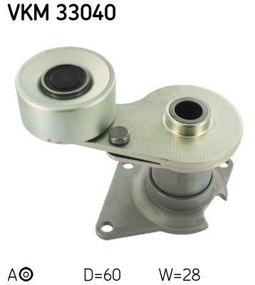 Rolo tensor da correia trapezoidal estriada SKF ref. VKM 33040